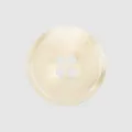 Premium cream-colored Japanese resin 4-hole button with elegant marble texture for luxury apparel - Cream Off-white Cloud Texture / 15.0mm