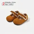 Mustard yellow baby girl walking shoes with delicate lace trim and bow soft sole - Size 16 (13.0cm) / Yellow