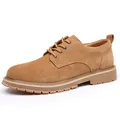 Chaussures de travail décontractées en daim marron pour hommes avec semelle - 37 / Marron