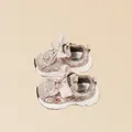 Elegante Prinzessinnen-Sneaker mit Blumen-Spitze für Mädchen mit Seidenschleife in Aprikose - 25/Innenlänge 15.5cm / Khaki Sommer Mesh