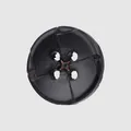 Premium dark brown genuine cowhide leather button for high-end coats and sewing decorations - 15.0mm (24L) / Black (Color 5#)