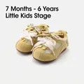Yellow retro baby walking shoes with soft soles for toddlers aged 7 months to 6 years - Size 30 (Inner Length 19cm) / Yellow Mesh Shoes