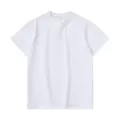 Heavyweight 100% cotton men's loose fit short sleeve T-shirt in plain white color - S / Tops / White