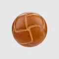Bouton décoratif en nylon tressé marron haut de gamme pour manteaux et accessoires de mode - Marron Clair (Couleur N41#) / 35mm