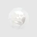 High-end round natural mother of pearl shell button with 2-hole design for clothing - 20L (13.0mm) / Natural White