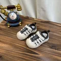 Breathable beige mesh children's sneakers with anti-slip soles for active boys and girls - 22 (Inner Length 14cm) / Off White