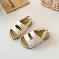 Eleganti sandali da spiaggia bianco crema traspiranti e antiscivolo per bambini e bambine - Beige