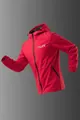 Herren Sonnenschutzjacke mit Kapuze in Rot, UPF 50+ für Outdoor-Sportarten - Rot