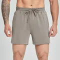Comfortable men's breathable modal sports shorts for outdoor fitness and casual wear - S / Bottoms / Khaki