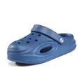 Comfortabele donkerblauwe antislip clogs voor kinderen voor de zomer en binnen - 26 / Donkerblauw