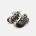 Scarpe da trekking traspiranti in mesh per bambini dai 7 mesi ai 3 anni - Taglia 16 (Lunghezza interna 12.5cm) / Grigio