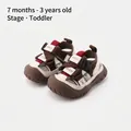 Sandali da trekking traspiranti marroni per bambini dai 7 mesi ai 3 anni di età - Taglia 16 (Lunghezza interna 12.5cm) / Marrone