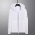 Chaqueta de protección solar de seda de hielo blanca para mujer con protección UPF 50+ UV - L / Tops / Blanco