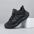 Chaussures de randonnée noires pour hommes avec mesh respirant et semelle antidérapante - 38 / Noir