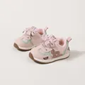 Scarpe primi passi rosa in mesh traspirante con suola morbida antiscivolo. - 17 / Rosa