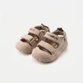 Sandalias deportivas beige para bebés con correas, para edades de 7 meses a 3 años - 2803 Caqui