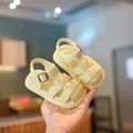 Comfortabele leuke gele babysandalen met zachte zool, gespbandje en antislipontwerp - Geel