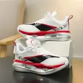 Moderne Kinder-Sportschuhe mit Drehverschluss in den Farben Weiß, Rot und Schwarz - China Rot