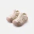 Breathable beige closed-toe toddler sandals for boys and girls aged 7 months to 3 years - Size 16 / Inner 12.5cm / Beige