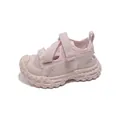 Pink children's breathable closed-toe mesh sandals with soft non-slip rubber sole - Size 22 Inner Length 14 / Pink