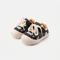 Atmungsaktive schwarze Mesh-Sneaker für Kleinkinder, Mädchen und Jungen, 7 Mon-3 J. - Schwarz