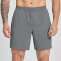 Men's premium grey stretch quick-dry athletic shorts for gym fitness and basketball - S / Bottoms / Freedom Grey