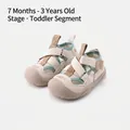 Comfortable toddler mesh sandals with non-slip soft sole in beige and teal accents - Size 30 / Sport Sandals (313892) / Inner Length 19cm / Sky Blue