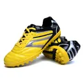 Professionelle gelb-schwarze Kinder Fußballschuhe für das Fußballtraining auf Kunstrasen - 38 / Gelb