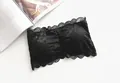 Elegant black lace floral bandeau bra with comfortable padded support for daily wear - One Size / Tops / Black