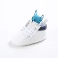 Comfortable white baby walker shoe featuring a cute blue fox design and soft sole for infants - 11cm / Fox Style (C-215# C-240) / White