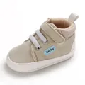 Beigefarbene Baby-Lauflernschuhe mit weicher Sohle für Jungen im Alter von 0-1 Jahr - Innenlänge 11cm / Aprikose