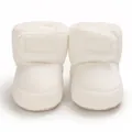 Morbidi stivaletti bianchi in peluche per neonati, caldi per l'inverno - Bianco