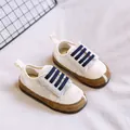 Atmungsaktive cremeweiße Mesh-Babyschuhe mit weicher Sohle für Säuglinge und Kleinkinder - Größe 18 (Länge 13.0cm) / Beige Atmungsaktives Modell