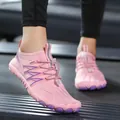 Roze en paarse ademende waterschoenen voor strand, zwemmen en wandelen in de buitenlucht - 38 / Roze Paars