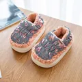 Warme winterlaarzen voor kinderen met dikke roze fleecevoering en metallic letterprint - Roze