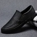 Hochwertige schwarze Herren-Slipper mit warmem Winter-Fleecefutter und Komfort - 38 / Fleece Gefüttert / Ganz Schwarz