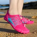Ademende sneldrogende roze waterschoenen voor strandactiviteiten en beektrekking - 35 / Rozerood (w22)