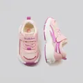 Rosa atmungsaktive Mesh-Sneaker für Kleinkinder mit weicher, rutschfester Laufsohle - Rosa