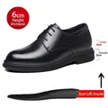 Formelle schwarze Herren-Erhöhungsschuhe mit 6 cm Absatz - 37 / 6CM Höhenvergrößernder Stil (28358) / Schwarz