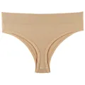 Mutandine da donna invisibili senza cuciture a vita media color nudo - Taglia M / Pantaloni e gonne / Colore pelle