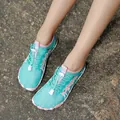 Antislip waterschoenen voor kinderen in groen en roze voor strand- en wadactiviteiten - Maat 26 (Binnenlengte 16.5cm) / Meerblauw