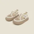 Chaussures de marche pour tout-petits en maille beige respirante avec semelle souple été - Longueur Intérieure 11.5cm / Kaki
