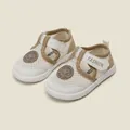 Sandales de marche en maille respirante premium pour tout-petits en beige et kaki - Longueur Intérieure 11.5cm / Kaki