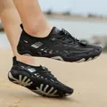 Zapatos de agua negros transpirables para playa, natación y caminatas al aire libre - 35 / Negro