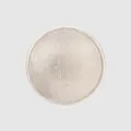 Vintage style textured silver circular brass button for sewing and fashion crafts - 24L=15.0MM / Antique Silver