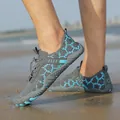 Scarpe da scoglio traspiranti grigio-blu ideali per spiaggia, nuoto e yoga sport - 35 / Grigio scuro