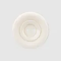 Hochwertiger umweltfreundlicher Harzknopf in Cremeweiß mit klassischem Zweiloch-Design - 24L (15.0MM) / Weiß