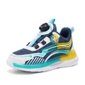Hochleistungs-Laufschuhe für Jungen, wasserdicht mit praktischem Drehverschluss-System - Dunkelblau