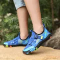 Durable blue breathable water shoes for beach snorkeling and outdoor wading adventures. - Sapphire Blue