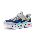 Ademende blauwe en grijze mesh sneakers voor actieve jongens en meisjes - Hemelsblauw